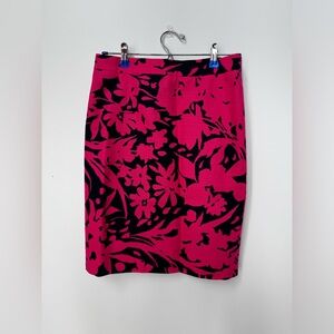 J.CREW High-Waisted Floral Pencil Skirt